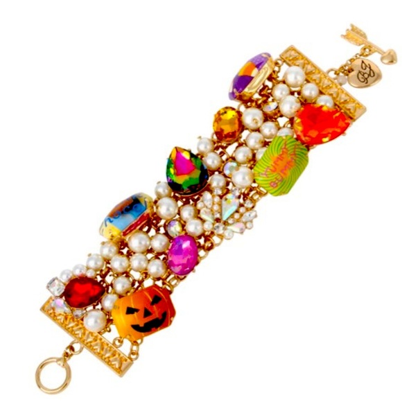 Betsey Johnson Jewelry - New BETSEY JOHNSON
Faux Stone Candy Statement Bracelet
